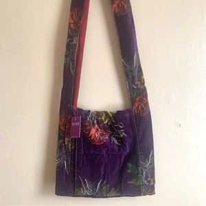 To Be Chicago messenger cross body flower pattern  bag